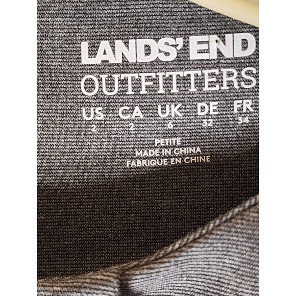 Lands’ End Gray Ponte Shift Dress – 2P - Picture 5 of 8